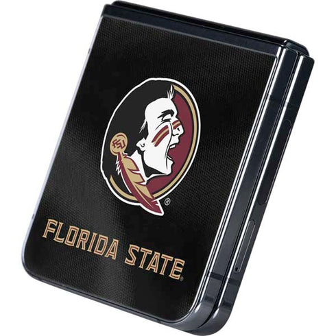 Florida State University Black Jersey Galaxy Z Flip5 5G Skin